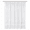 Clear Frosted, variant on Dependable Industries Magnetic Vinyl Shower Curtain Liner, 70" x 72", with Weighted Magnets in Black