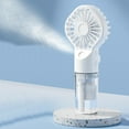 Hand Held Spray Fan Portable Charging Hand Held Fan Spray