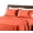 Tiger Lily, variant on Beddora King Size Bed Sheet Set in Tiger Lily – 4 Piece Microfiber Sheets, Ultra-Soft, Deep Pocket, Wrinkle-Resistant, Easy Care, Adult