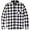 White/Black, variant on Mens Flannel Shirts Long Sleeve Big And Tall Heavy Shirt For Men