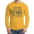 thumbnail image 4 of UGP Campus Apparel Straight Outta Los Angeles Long Sleeve T-Shirt - Medium - Gold, 4 of 6