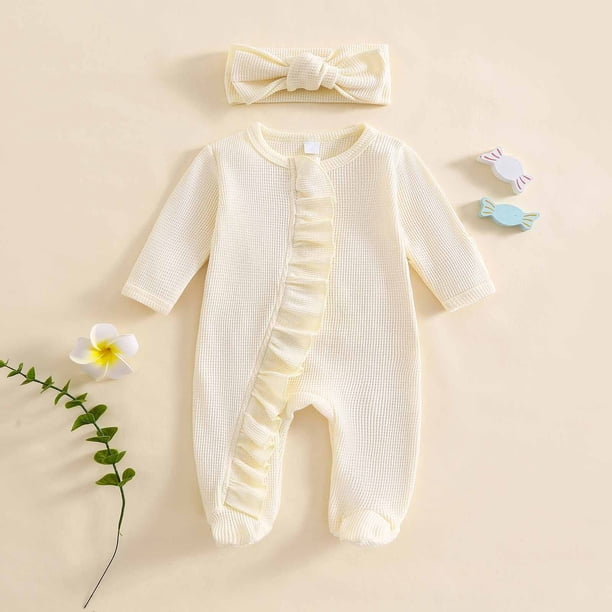 Monos de otoño e invierno para niños y niñas, monos de manga larga con botones y cuello redondo, monos cortos lisos, monos de poliéster para niños.