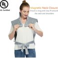 thumbnail image 3 of Yesfashion Heating Pad for Neck and Shoulders Back Pain Relief, Electric Weighted Heating Pads with Auto Shut Off Large, 4 Temperature Settings, 3 of 8