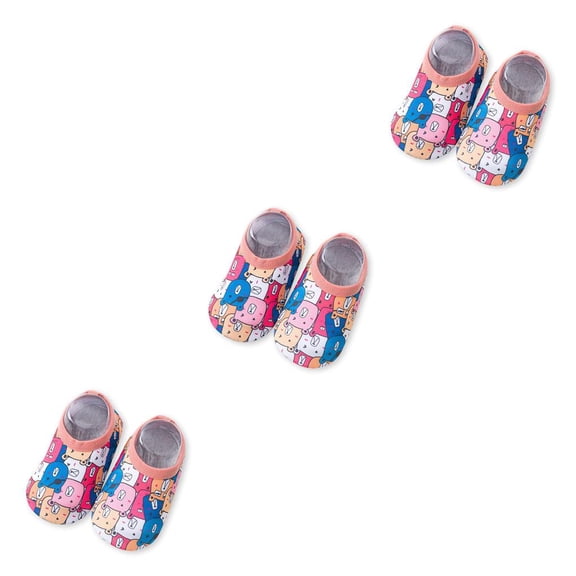 Wosthever 1 par de zapatillas de agua para niños, suela de silicona, zapatos de natación para niños y niñas, botas subacuáticas para interiores y Type1 NO1 Wosthever CBP227643