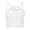 White, variant on Workout Tops for Women Camisole Blouse Shoulder Off Blouse Undershirt