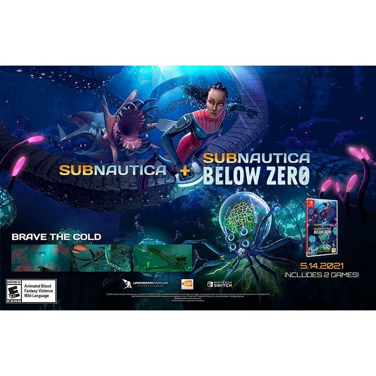 Bandai Namco's Subnautica + Subnautica Below Zero 2-Pack for