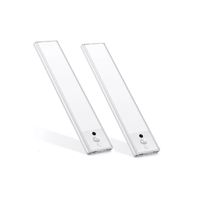 Luz LED de armario LAB.G 20cm con sensor de movimiento USB 2pack