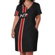 thumbnail image 2 of N7 emblem Mass Effect Loose Pocket Dress elegant dress Clothing evening dress woman, 2 of 6