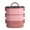 Red, variant on Lunch Box, Stackable 3 Layers Containers, Portable Large Capacity Leakproof Bento Box, 3-Tier Portable Stackable Food Container for Work Camping,7.7x5.5x7.5 Inch