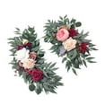 thumbnail image 2 of Wedding Arch Flowers Silk Flowers for Wedding Arch Decorative Centerpiece Home Decor Indoor Artificial Flower Swag for Ceremony Table Arbor Mixed, 2 of 9