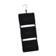 thumbnail image 2 of Juego de cestas colgantes de 3 piezas, organizador colgante de pared tejido con asas extraíbles Negro, 2 of 9
