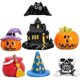 thumbnail image 1 of Halloween Micro Landscape Ornaments 7pcs Mini Cute Pumpkin Castle Decoration Miniature Resin Craft Figurines, 1 of 4