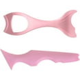 thumbnail image 4 of 2 piezas Convenientes Silicone Eyeliner Plantilla Mujer Use Beauty Reger Eyeshadow Plantilg Guía, 4 of 9