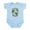 Sky Blue, variant on CafePress - Love Your Mother Infant Bodysuit - Baby Light Bodysuit, Size Newborn - 24 Months