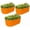 Orange, variant on Kids Raised Garden Beds Outdoor (4-Pack)-24x24x18in Round Galvanized Metal Planter Box for Planting Vegetables, Flowers, Fruits, Eco-Safe & Easy Setup, Blush Pink