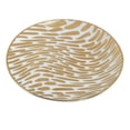 thumbnail image 3 of Certified International Matrix Gold Plated Canape Plates (Set of 6), 3 of 4