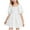 White, variant on XUNKUSGA Girls Summer Dresses Puff Sleeve Smocked Midi Dress Kids Square Neck A Line Flowy Sundresses 3-13 Years