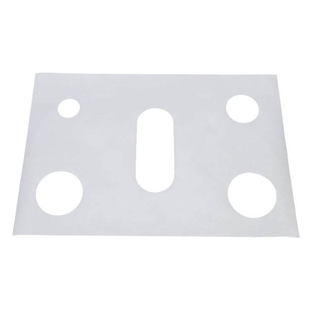 HLONK Protecteur de Cuisinière en PTFE Argenté - Doublure Réutilisable Lavable Résistante à la Chaleur pour Cuisinière à Gaz