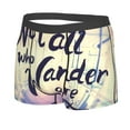 thumbnail image 2 of Bingfone Not All Those Who Wander Are Lost Men'S Underwear - Casual Stretch Boxer Briefs-Medium, 2 of 9