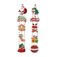 thumbnail image 2 of Letrero de porche de decoración de puerta de Navidad, pancartas de puerta de Navidad, colgante de placa de puerta delantera colgante Estilo A, 2 of 8