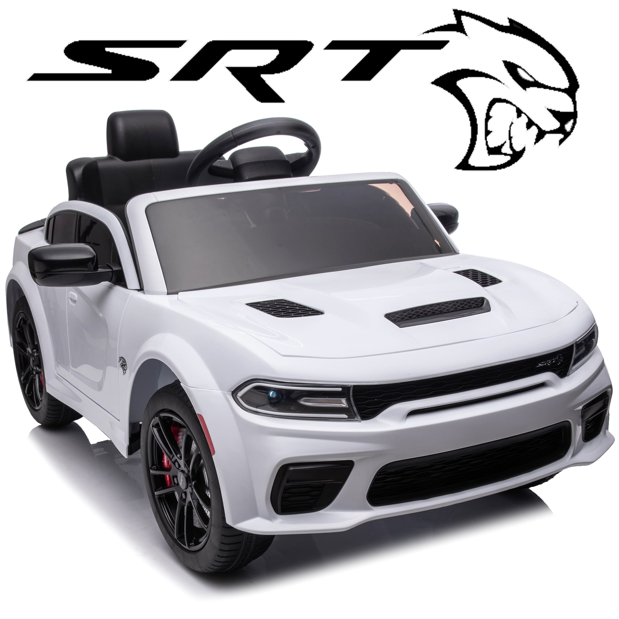 iYofe Ride on Cars for Kids, Licensed Dodge 12V Battery Powered Ride on