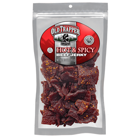 UPC 079694225129 product image for Old Trapper Hot Beef Jerky 10oz Resealable Bag | upcitemdb.com