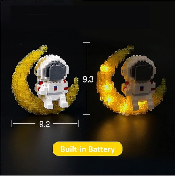 Equipos micro del edificio de los mini bloques huecos del astronauta de Taian para los niños y los adultos 12-1