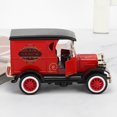 thumbnail image 2 of M Buder 1:32 Scale Pull Back Classic Vintage Car Model Toy Alloy High Simulation Vehicle with Lights and Sound, Die-cast Red Play Vehicle for Kids and Toddlers, 2 of 9