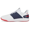 thumbnail image 3 of PUMA Men's Ignite Elevate Disc Spikeless Golf Shoe, 11 Medium White/Navy -, 3 of 6