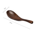 thumbnail image 2 of Cterwk - Juego de 4 cucharillas de madera para mesa, utensilios de cocina, cucharas pequeñas para servir sopa y postres, 2 of 8