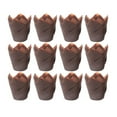 thumbnail image 1 of MasteelfCA 150pcs Oil-proof Cake Wrapping Paper Solid Cake Paper Holder Party Paper Cup (Coffee), 1 of 7