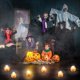 thumbnail image 5 of Velas de té de calabaza, 12 piezas de calabaza de Halloween, velas de calabaza sin llama, velas LED sin llama que funcionan con pilas para decoraciones de Halloween, fiesta de boda, Navidad Ofspeizc LKX-1873, 5 of 8
