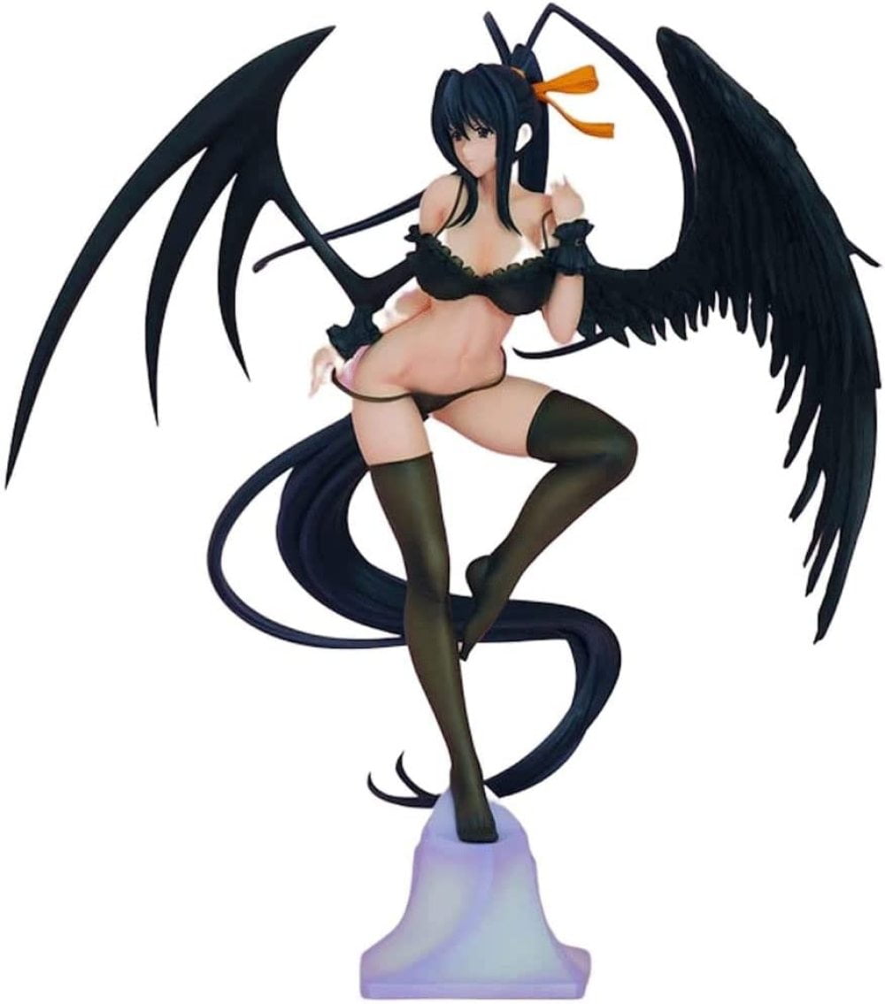 FULenQnu Anime Doll Action Doll Busty/Sexy Girl Picking Up Clothes High  School DxD/Himejima Akeno 1/7 Clothes Can Be Taken Off 30CM() PVC  Doll Anime Model/Statue Adult Toy/Doll/Collectible 