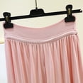 thumbnail image 5 of Posijego Pajama Shorts for Women High Waisted Drawstring Ruffled Shorts Ultra Soft Sleepwear Lounge Shorts for Women, 5 of 9