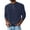 Black, variant on Men's Henley Neck Ribbed Knit Sweater Long Sleeve Button Casual Pullover Top