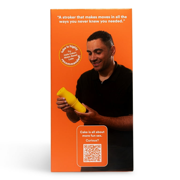 Hello Cake Spin Stroker Vibrator for Men, Waterproof & Rechargeable Massager Toy with 15 Modes, Yellow - Walmart.com Hello Cake Spin Stroker Vibrator for Men, Waterproof & Rechargeable Massager Toy with 15 Modes, Yellow - Walmart.com