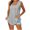 Gray tank tops, variant on Wycnly Tank Top for Women Summer Tops for Women 2025 Loose Fit Lightweight Pleated Tunic Blouses Casual Floral Print Sleeveless T-shirt Girls Sleeveless Shirt