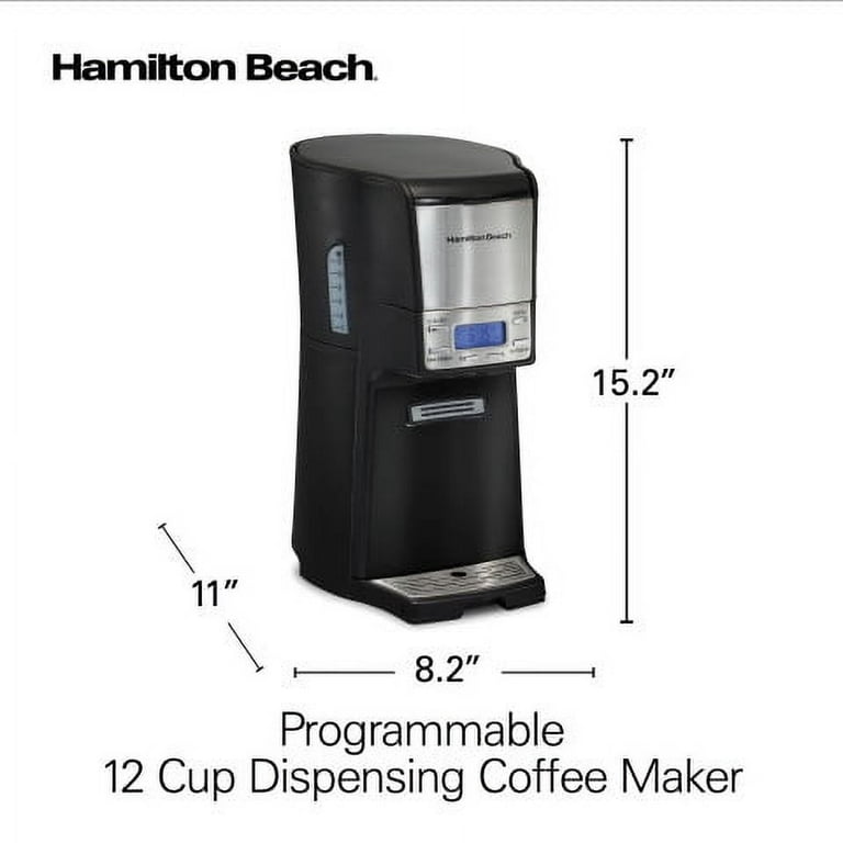 Hamilton Beach Automatic Programmable Brewstation 12 Cup Coffee