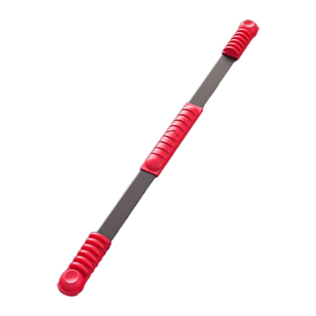 Fitness Vibration Bar Entrenamiento en el gimnasio Home Gym Twist for Men Women, ejercicios Barra de peso de entrenamiento de para Pilates Rojo