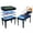 black/blue, variant on 43“ Upgrade 5-in-1 Multi-Game Table - Billiards, Push Hockey, Foosball, Ping Pong, and Basketball black/blue