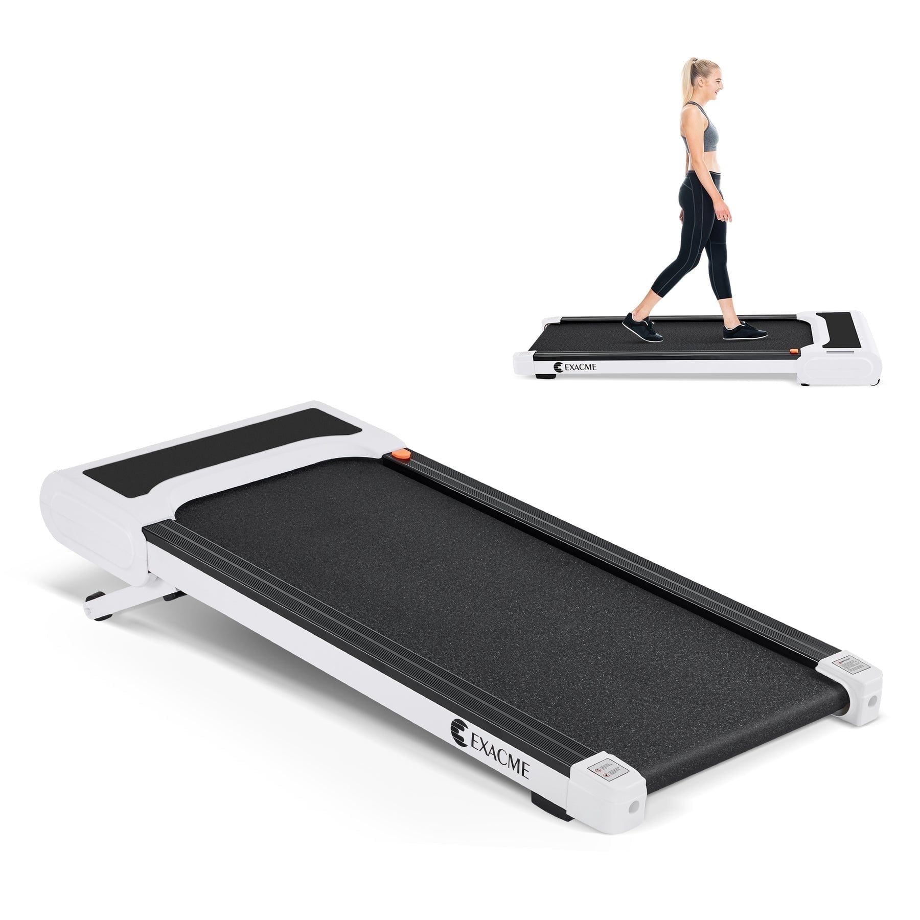 Walking Pad Treadmill with 12% Auto Incline, 4 in 1 Under Desk Treadmill for Home Office, 2.25HP Portable Walking Treadmil with 265 lbs Capacity, Remote Control, TM2117