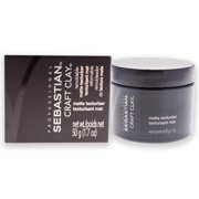 Angle View: Sebastian Craft Clay Remoldable Matte Texturizer 1.7 oz
