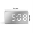 thumbnail image 2 of LED Digital Clock Tabletop Temperature Electronic Ornaments Clocks White, 2 of 9