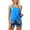 Z16-C, variant on Two Piece Tankini Swimsuits for Women 2026 Cute High Waisted Tummy Control Bathing Suit with Shorts Athletic Two Side Pockets Beach Swimming Swimwear