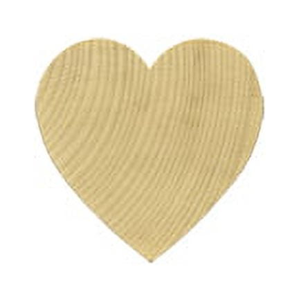 10 Pcs Hearts 1" tall x 1" wide x 1/8" thick Our hardwood hearts are ready to paint and decorate.