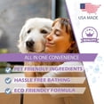 thumbnail image 2 of GreenFist Pet Shampoo Conditioner for Dogs & Cats Care Intense Cleaning Power Sooth Skin Made in USA (Lavender 1 Gallon), 2 of 4