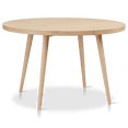 thumbnail image 1 of Bouclair Natural Wood Round Dining Table, 1 of 10