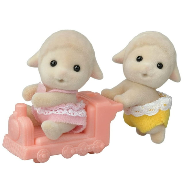 Set de ternurines coleccionables gemelos Calico Critters