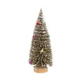 thumbnail image 1 of de Navidad artificial de mesa de Navidad de escritorio Dormitorio Oficina Hogar Sala de estar Estante Regalo de Navidad Mini de Oro oscuro, 1 of 8