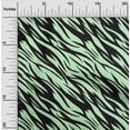 thumbnail image 1 of oneOone Polyester Lycra Mint Fabric Tiger Animal Skin Sewing Material Print Fabric By The Yard 56 Inch Wide, 1 of 4